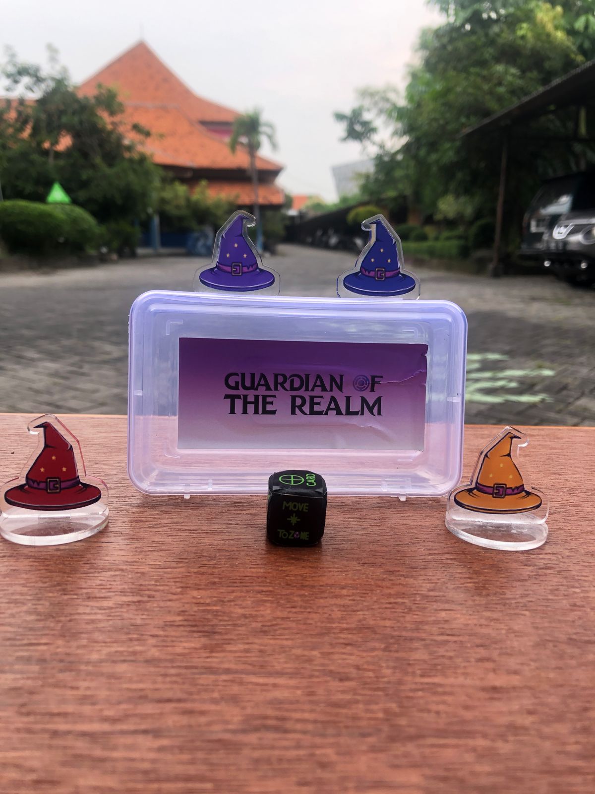 Packaging pion and dice